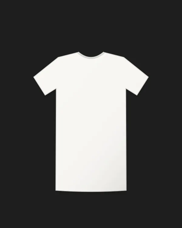 Plain white T-shirt